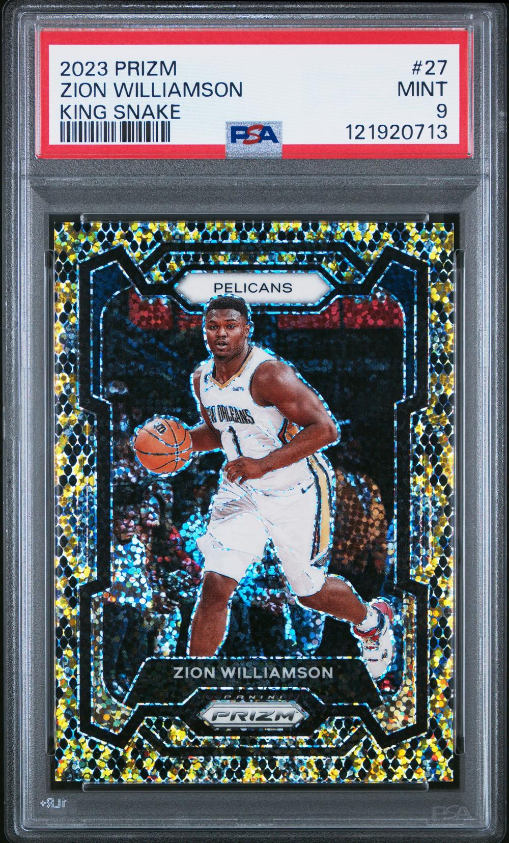 2023 Zion Williamson - Basketball Panini Prizm PSA 9 MINT